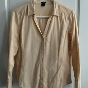 Ann Taylor Button Shirt - Petite